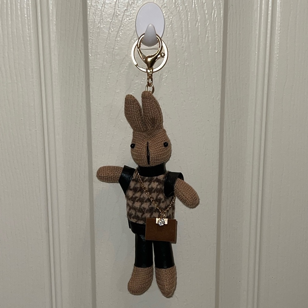 Bunny Rabbit Bag Charm/Keychain-NWOT - Picture 10 of 10